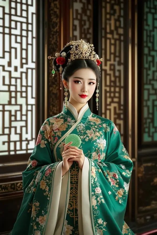 黄果短剧短剧金宫月下的书竖版海报，古装题材